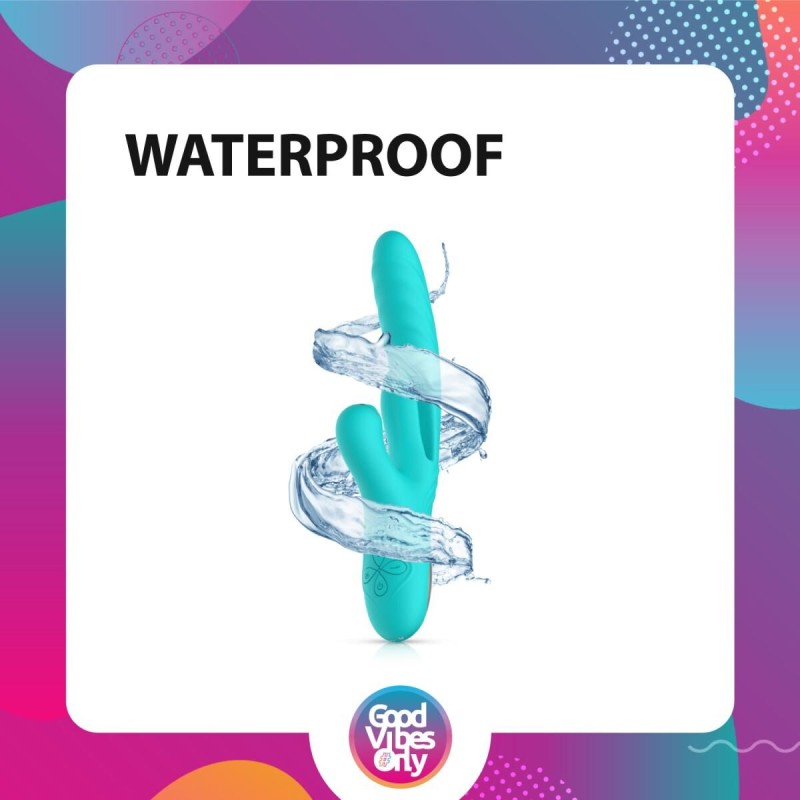 Вибратор-кролик Good Vibes Only - Lisa Thrusting Rabbit Vibrator with G-Spot Stimulator