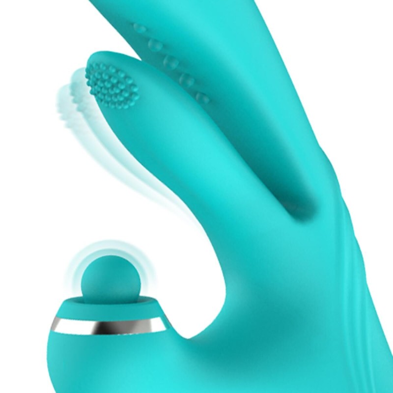 Вибратор-кролик Good Vibes Only - Lisa Thrusting Rabbit Vibrator with G-Spot Stimulator