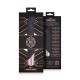 Вібратор-кролик Rosy Gold - Rabbit Vibrator with thrusting function - Black