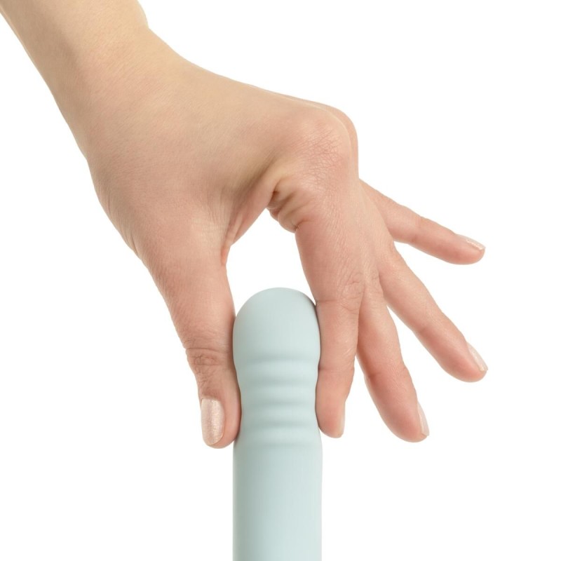 Вібратор-кролик Good Vibes Only - SAGE Triple Stimulation Vibe Soft Silicone - Blue