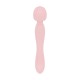 Вібромасажер Good Vibes Only - SIMI Double-Sided Wand Vibrator Soft Silicone - Pink