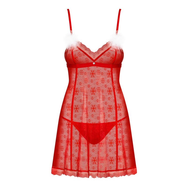 Сорочка Obsessive Claussica L/XL