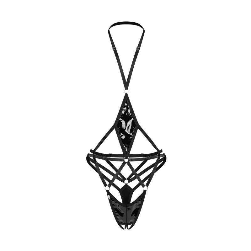 Боді Obsessive Keira Lise crotchless teddy L/XL