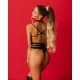 Портупея Obsessive Premisis Black harness S/M/L