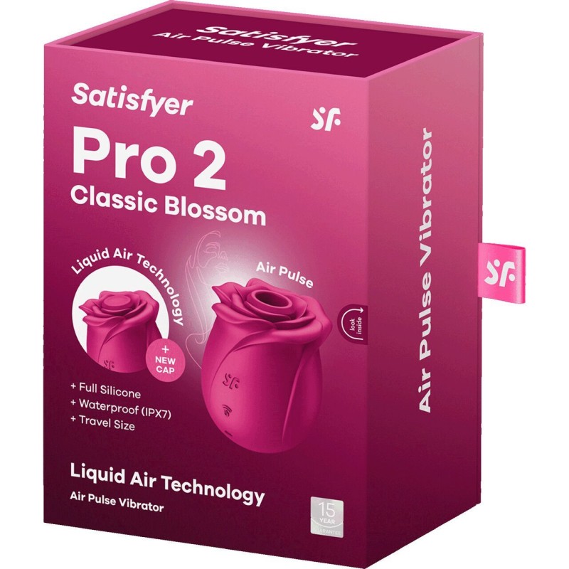 Вакуумний кліторальний стимулятор Satisfyer Pro 2 Classic Blossom (м'ята упаковка!!!)