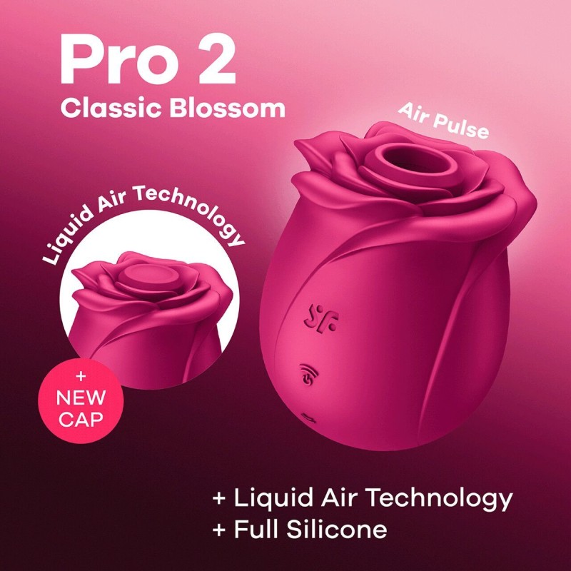 Вакуумний кліторальний стимулятор Satisfyer Pro 2 Classic Blossom (м'ята упаковка!!!)