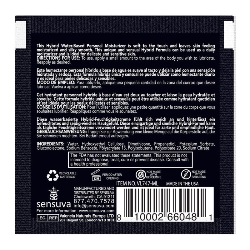 Пробник Sensuva - Hybrid Formula Blueberry Muffin (6 мл)