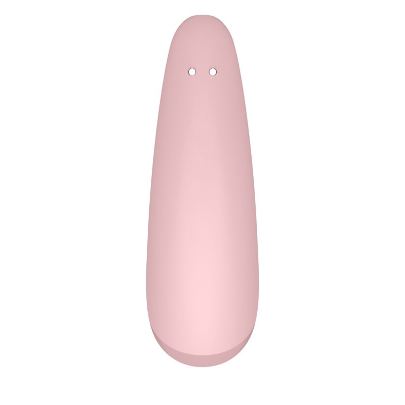Вакуумний кліторальний стимулятор Satisfyer Curvy 2+ Pink з керуванням через інтернет