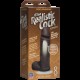 Фаллоимитатор Doc Johnson The Realistic Cock 8 inch Black - ULTRASKYN, Vack-U-Lock, диаметр 5,1см