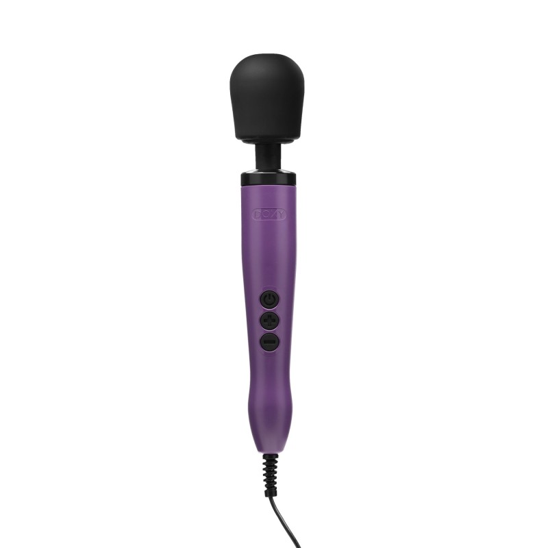 Вибромассажер DOXY Original Purple, очень мощный, питание 220В, пульсирующие вибрации