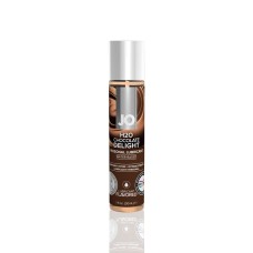 Змазка на водній основі JO H2O — Chocolate Delight (30 мл) без цукру, рослинний гліцерин