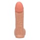 Фалоімітатор Doc Johnson The Realistic Cock 6 inch White – ULTRASKYN, Vack-U-Lock, діаметр 4,3 см