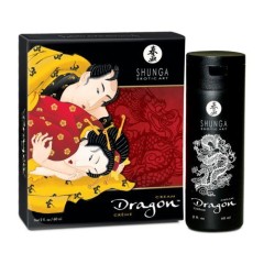 Стимулювальний крем для пар Shunga Dragon Cream (60 мл), ефект тепло-холод та поколювання