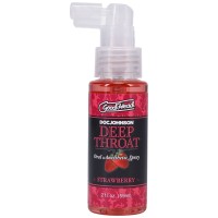 Розпродаж! Спрей для мінету Doc Johnson GoodHead DeepThroat Spray - Strawberry 59мл (термін 01.26)