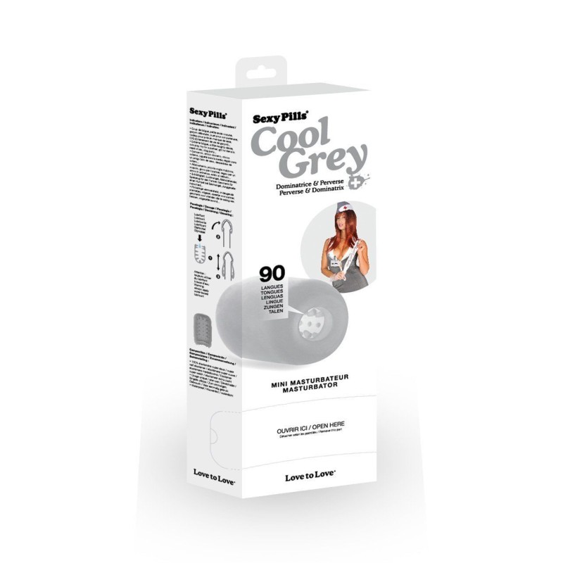 Мастурбатор пігулка Love To Love SEXY PILLS COOL GREY