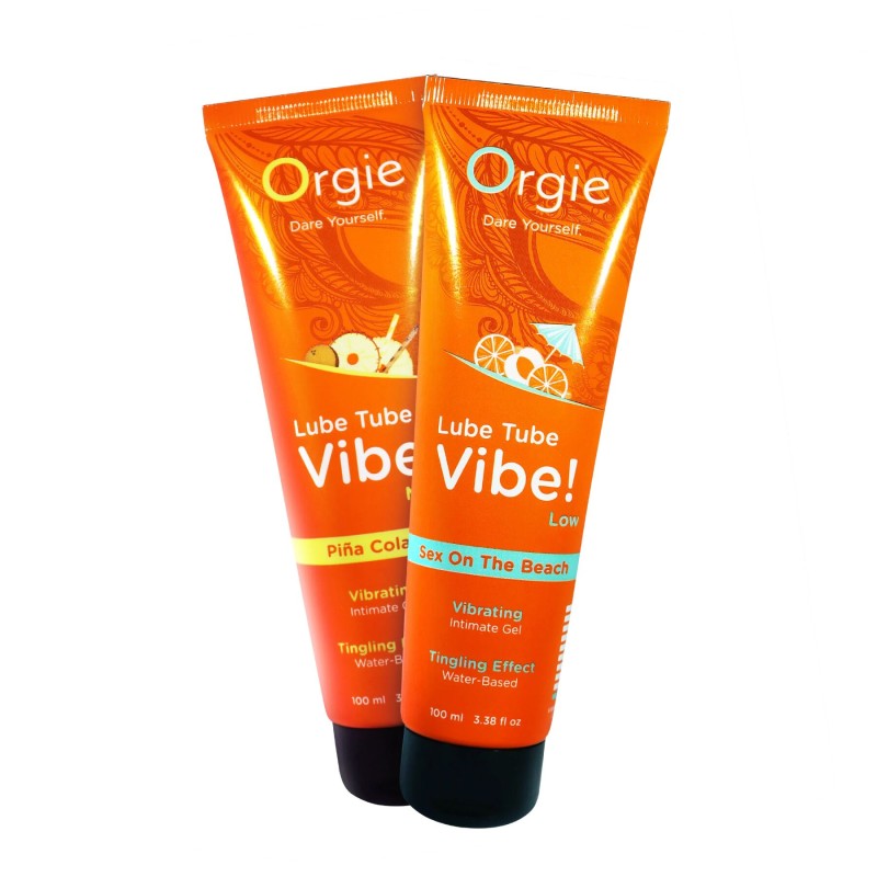 Вибролубрикант Orgie Lube Tube Vibe! Sex On The Beach 100 мл