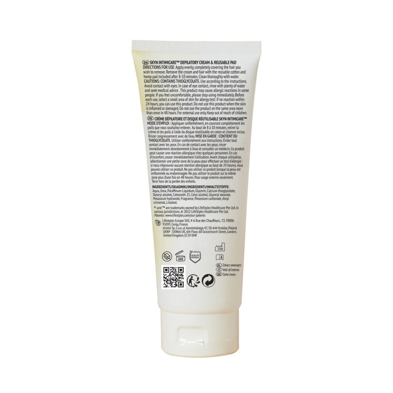 Распродажа!!! Крем для депиляции Skyn Intimicare Depilatory Cream 150 мл (срок 29.06.2026)