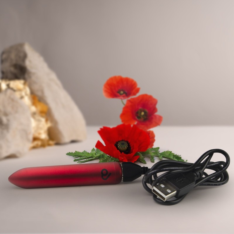 Вибропуля Rocks Off Bullet Poppy Red 16 Settings