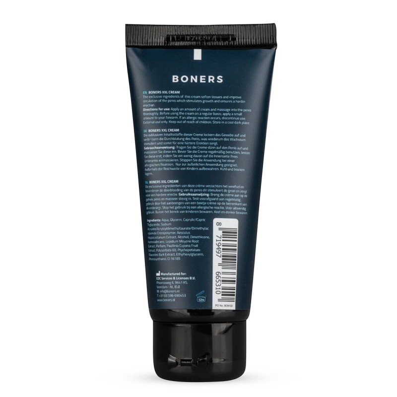 Крем для эрекции и увеличения члена Boners Penis XXL Cream (100 мл) (мятая упаковка!!!)