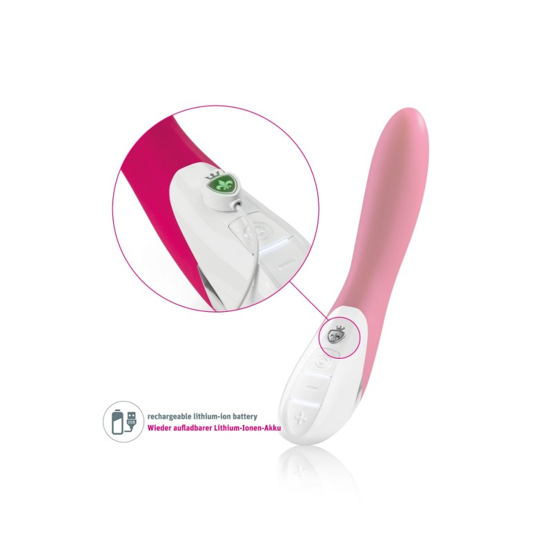 Вибратор Mystim Elegant Eric Pink