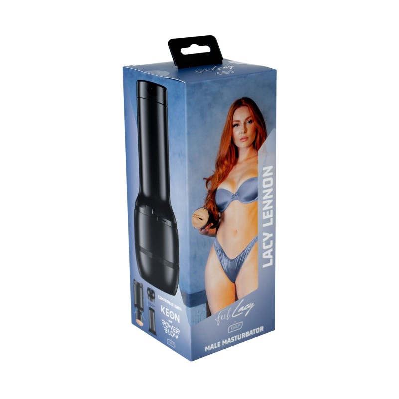 Мастурбатор Kiiroo Feel Lacy Lennon PBC, совместимый с PowerBlow и Keon