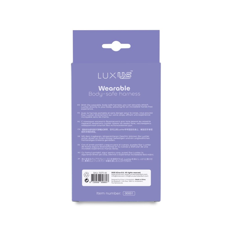 Ремень для вибратора LuxusHer Kiiroo Luxus Harness