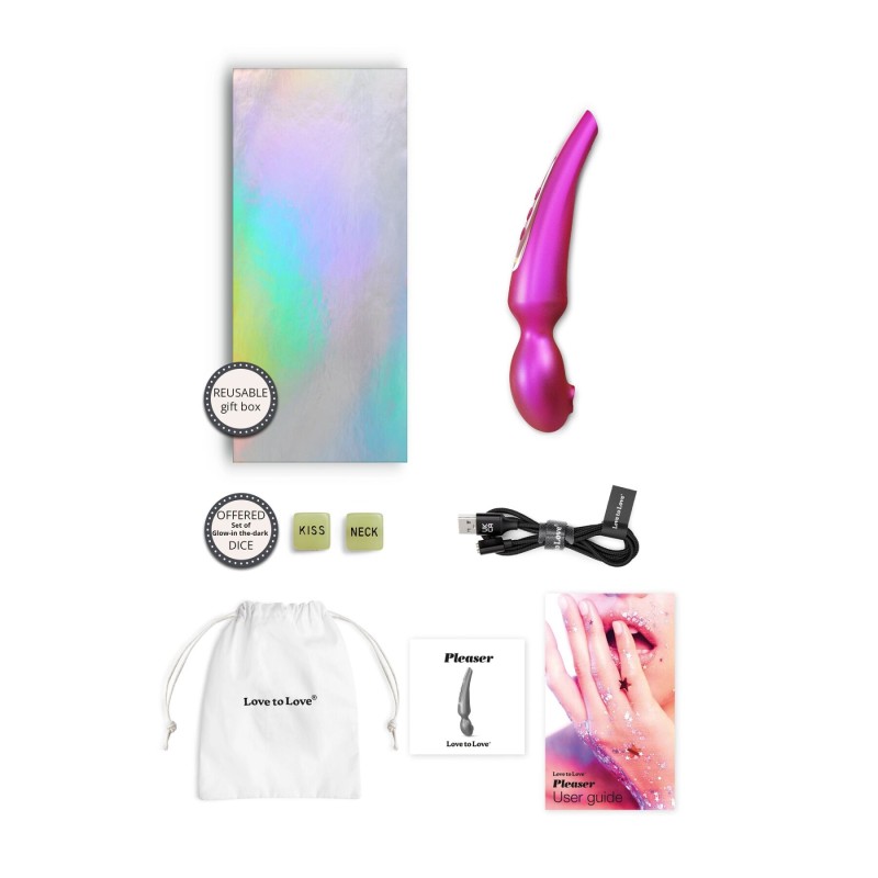 Вибромассажер Love To Love Pleaser Iridescent Berry
