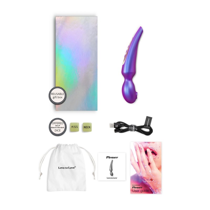 Вибромассажер Love To Love Pleaser Iridescent Night
