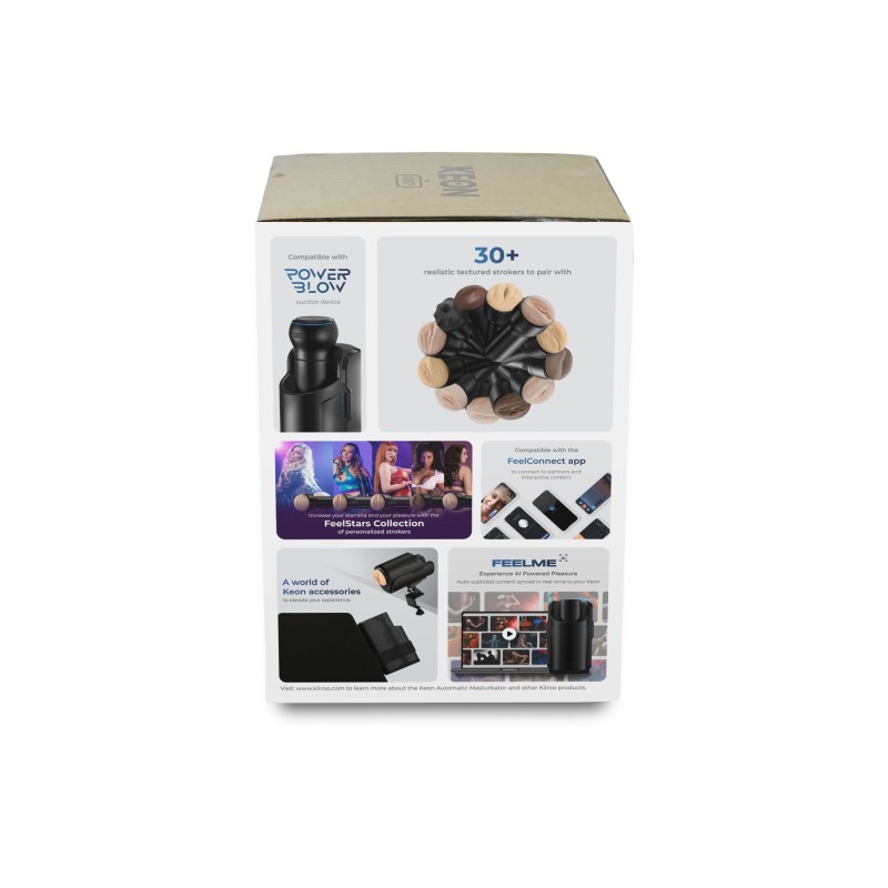 Интерактивная секс-машина для мужчин Kiiroo Keon Wi-Fi Combo Set с мастурбатором