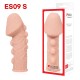 Насадка на член Kokos Extreme Sleeve ES.09 размер S, утолщающая, стимулирующий рельеф