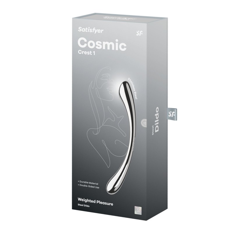 Металлический дилдо Satisfyer Cosmic Crest 1