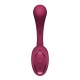 Вагинально-клиторальный вибратор Satisfyer G for Goddess 2 Wine Red, 2 мотора