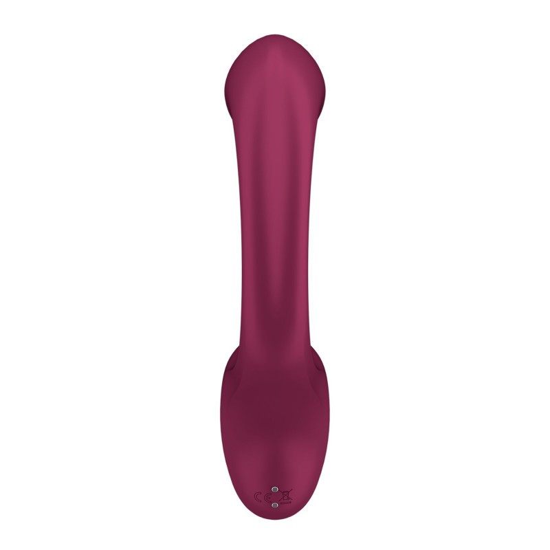 Вагинально-клиторальный вибратор Satisfyer G for Goddess 2 Wine Red, 2 мотора