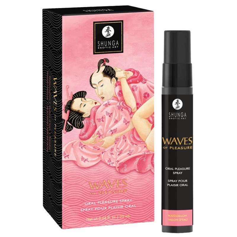Спрей для усиления слюноотделения Shunga Waves of Pleasure Watermelon