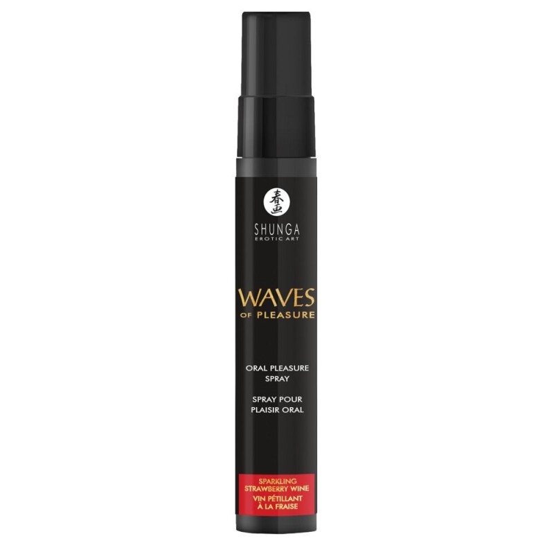 Спрей для усиления слюноотделения Shunga Waves of Pleasure Strawberry Sparkling Wine