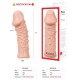 Насадка на член Kokos Extreme Sleeve ES.06 розмір S, потовщувальна, стимулюючий рельєф