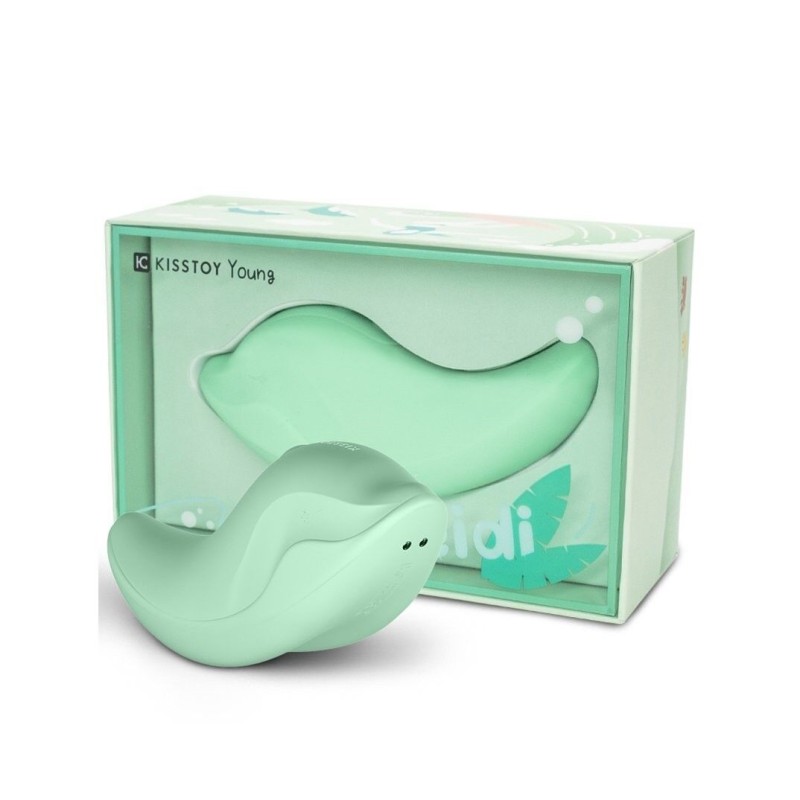Вібратор та кліторальний стимулятор KISSTOY Heidi Green
