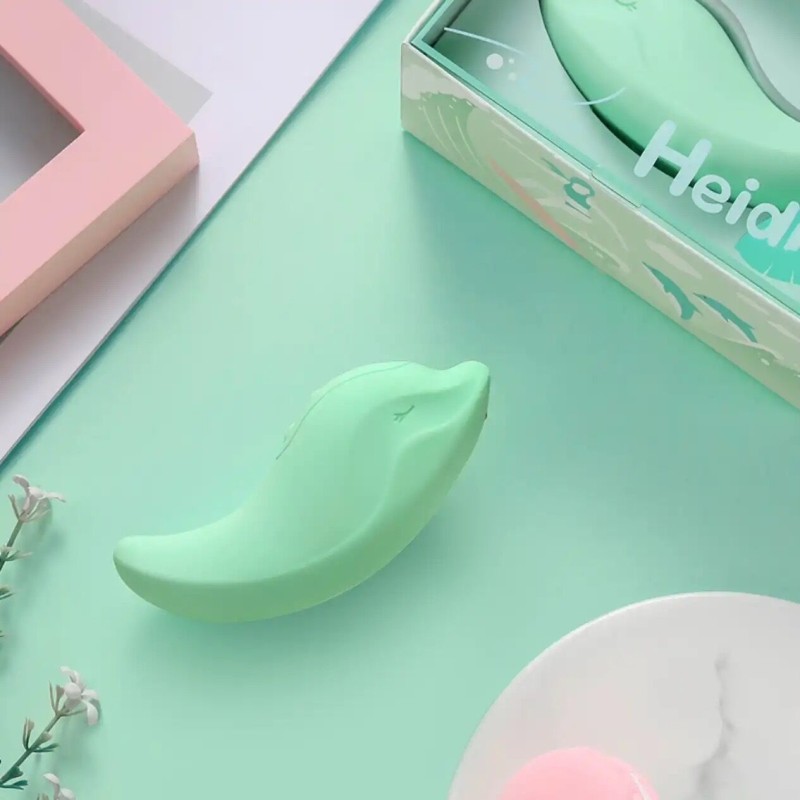 Вібратор та кліторальний стимулятор KISSTOY Heidi Green
