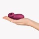 Вакуумный стимулятор Fun Factory Desire Wine Red, 11 режимов работы, перезаряжаемый