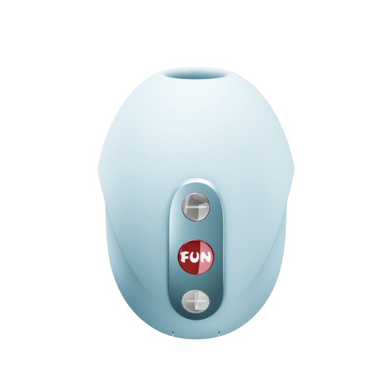 Вакуумный стимулятор Fun Factory Seduction Ice Blue, 11 режимов работы, перезаряжаемый
