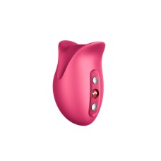 Вакуумный стимулятор Fun Factory Belle Raspberry, 11 режимов работы, перезаряжаемый
