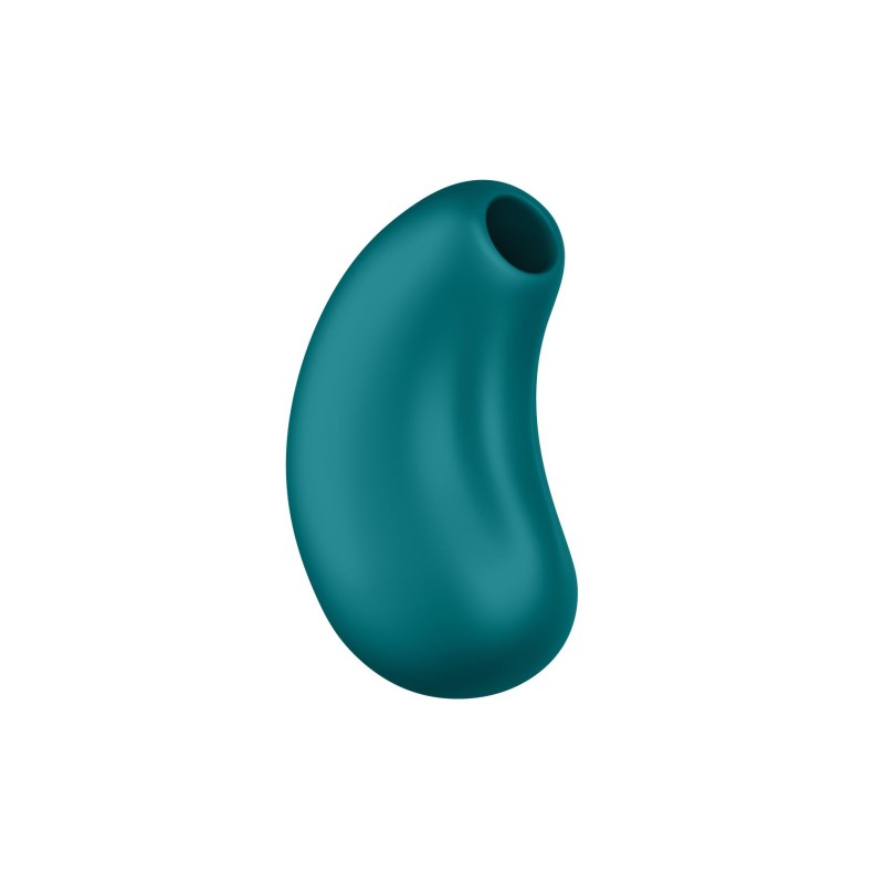 Вакуумный стимулятор Fun Factory Cherie Bottle Green, 12 режимов вибрации, 11 уровней вакуума