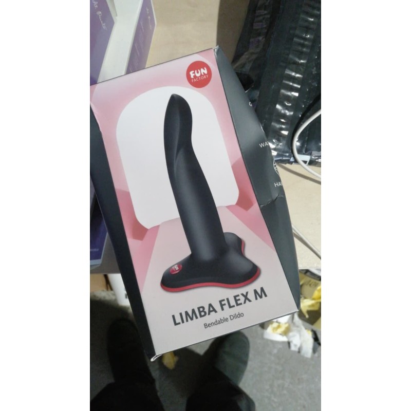 Фаллоимитатор Fun Factory LIMBA FLEX M Black (мятая упаковка!!!)