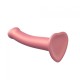 Насадка для страпона Strap-On-Me Mono Density Dildo Rose M (мятая упаковка!!!)