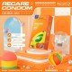 Презервативы Recare Color Fruit Flavour Condoms 12 шт, ароматы: мята, банан, клубника