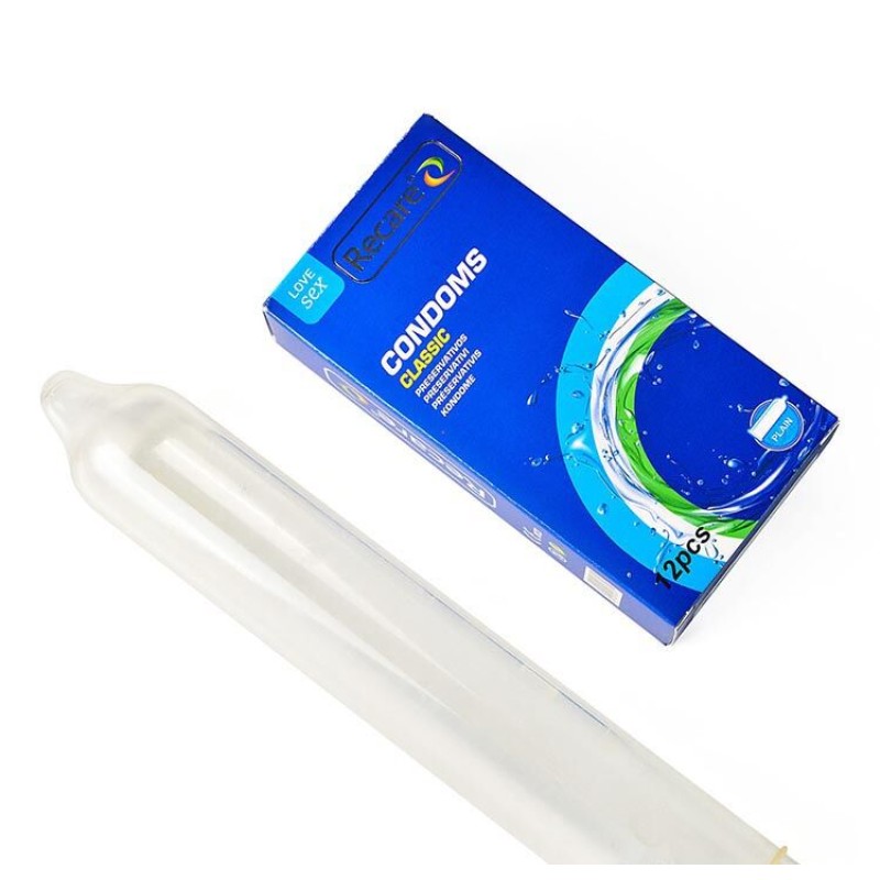 Презервативы Recare Classic Condoms 12 шт, классические