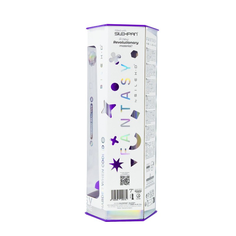 Фаллоимитатор SilexD Fantasy Liquid Silicone Dreamy 7in Purple