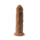 Фаллоимитатор SilexD Henry Caramel (MODEL 2 size 7.5in), двухслойный, силикон+Silexpan, диаметр 4,8см