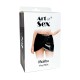 Лакированная сексуальная юбка Art of Sex - Malibu, цвет черный, L-2XL