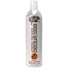 Распродажа!!! Согревающий лубрикант Wet Warming Chocolate Cookie 4in1, 118мл (срок 30.09.2026)